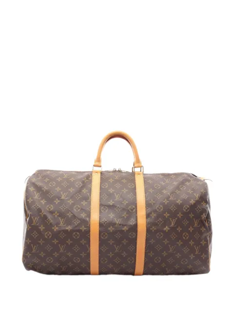Louis Vuitton Pre-Owned 1996 Monogram Keepall 55 travel bag Brown ZORCI8S1FH7AONGI