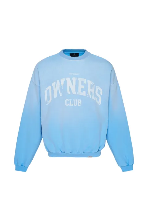 Represent Owners Club logo-print sweatshirt Blue 26FWOCM100046
