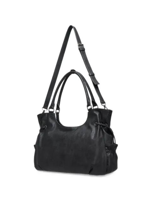 STAND OIL drawstring-detail tote bag Black 25S155AGY
