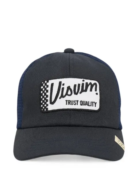 visvim Goodyear II logo-patch mesh-panel cap Blue 0126303003001