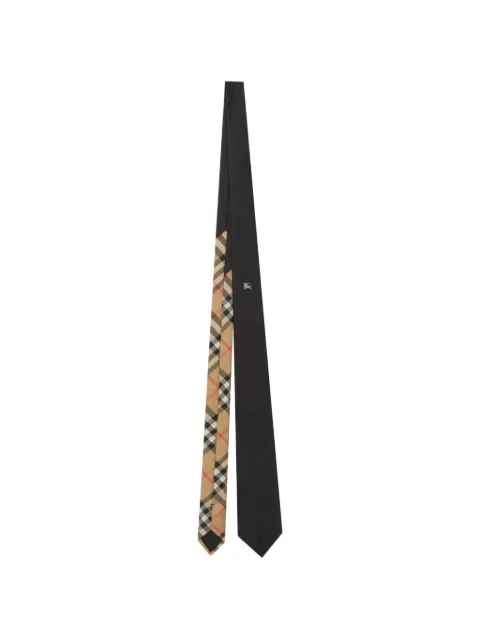 Burberry Knight silk tie Brown 8131890