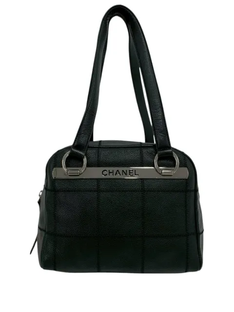 CHANEL Pre-Owned 2005-2006 Small Choco Bar Caviar shoulder bag Black FBONCZ4VKHN2ZR1G