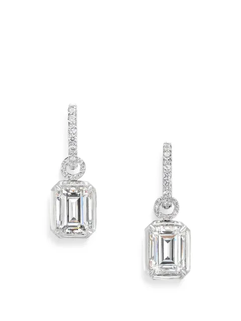 Anabela Chan diamond hoop earrings Silver ACDD47ESWGWDM