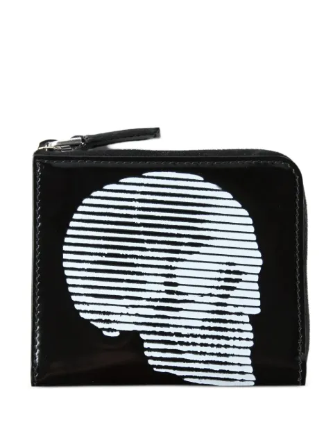 Alexander McQueen zip-around leather wallet Black 324988BY1MN