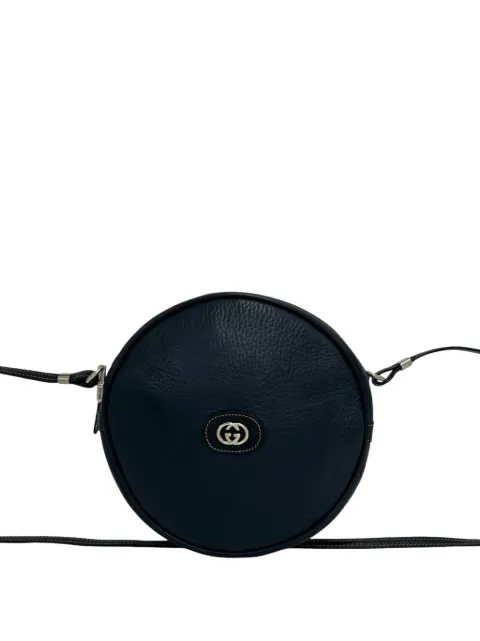 Gucci Pre-Owned 20th Century Leather crossbody bag Blue 1QBW0YNQMTZ286CW