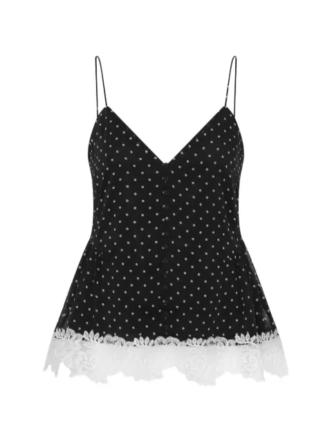 ROTATE BIRGER CHRISTENSEN laceband camisole black Black 116365000