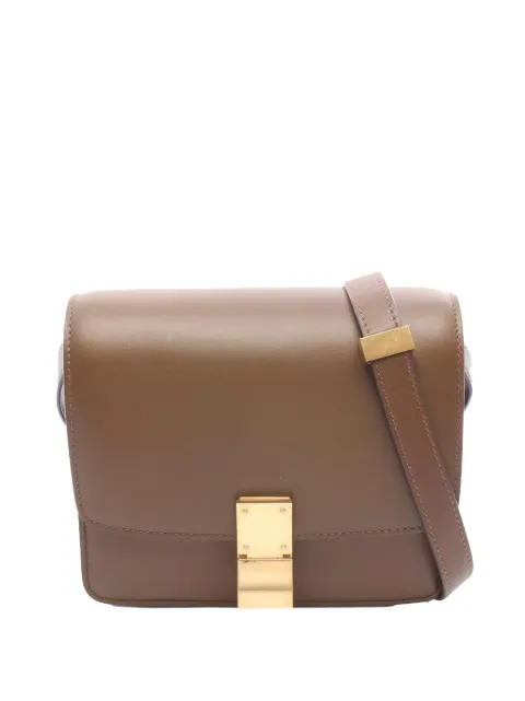 Celine Pre-Owned 2010-2026 Small Calfskin Classic Box crossbody bag Brown EBJ1TCWZWZ1RV6SM