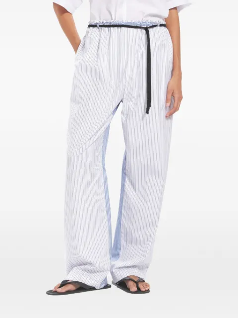 Barena Serata pinstriped trousers Brown PAD55640000