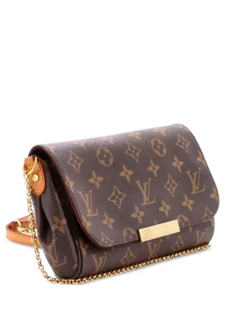Louis Vuitton Pre-Owned Favorite Handbag Monogram Canvas PM clutch bag Brown TKCQPFXTB7HEC1NK