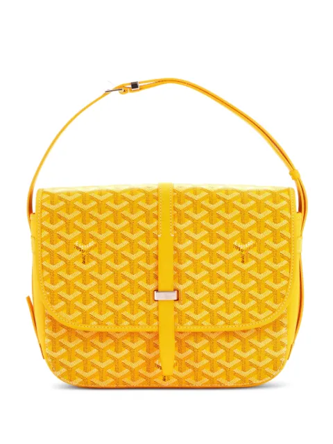 Goyard Pre-Owned Belvedere II Messenger Bag Coated Canvas MM crossbody bag Yellow DNCXTFWOJDNRV429