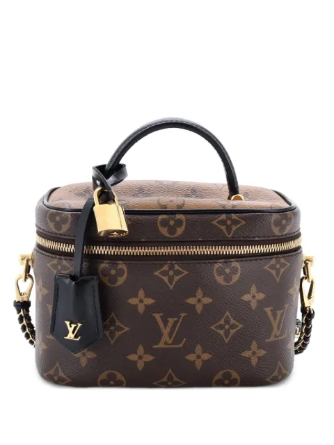 Louis Vuitton Pre-Owned Vanity Handbag Reverse Monogram Canvas PM satchel Brown OEZ9CL8M065UIOUN