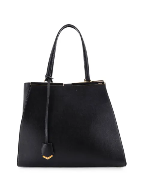 Fendi Pre-Owned 3Jours Bag Leather Large tote bag Black N02RBHXFJQJP7JBA