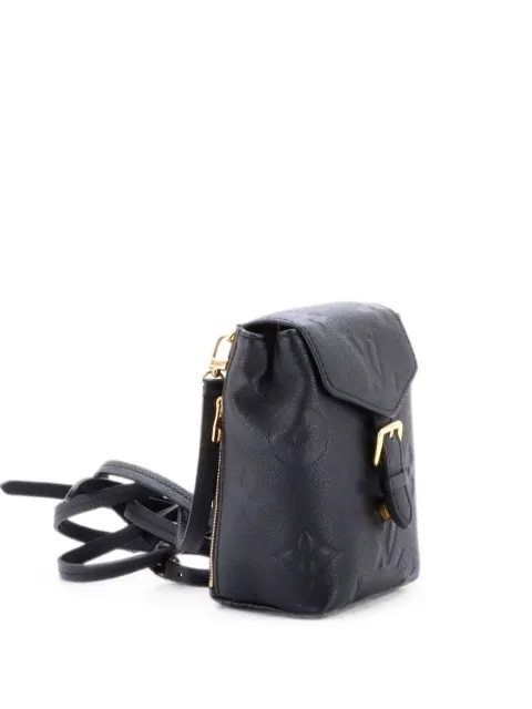 Louis Vuitton Pre-Owned Tiny Monogram Empreinte Giant backpack Black A64U4N6OYOJYEZDW
