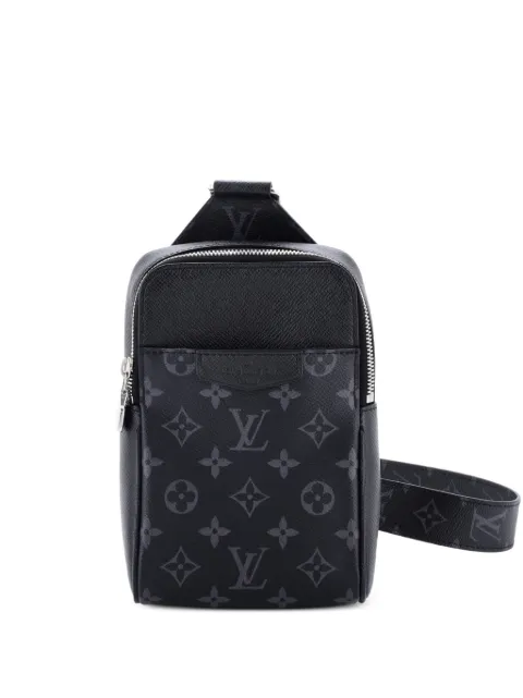 Louis Vuitton Pre-Owned Outdoor Slingbag Monogram Taigarama backpack Black YW4TR84T8ZMEP7XR