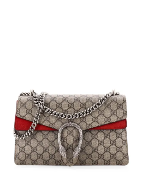 Gucci Pre-Owned Dionysus Bag GG Coated Canvas Small shoulder bag Red UJSX2D02I0DISKI2