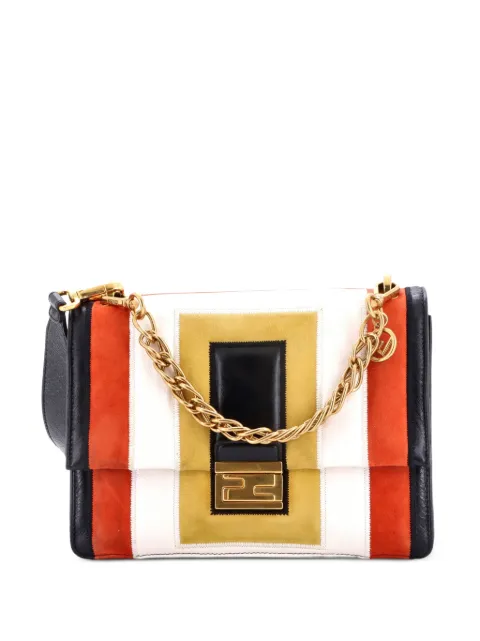 Fendi Pre-Owned Kan U Leather Medium shoulder bag Multicolour 5UYVMXMPM5Q88290