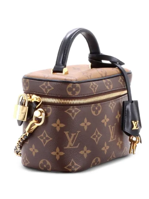 Louis Vuitton Pre-Owned Vanity Handbag Reverse Monogram Canvas PM satchel Brown 0Z4Q8JGMXEG66UEY
