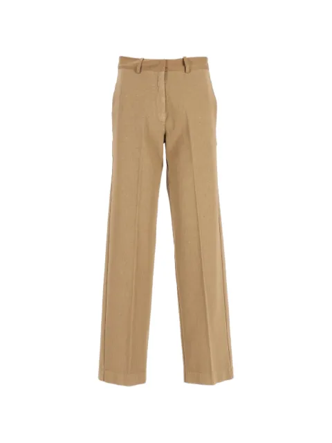 Forte Forte straight-leg trousers Brown 15030