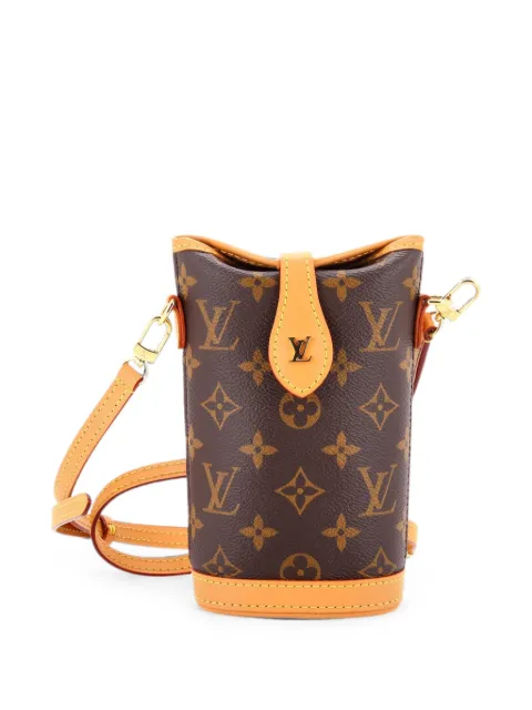 Louis Vuitton Pre-Owned Fold Me Pouch Monogram Canvas crossbody bag Brown PI22H67YVA4K6GYI
