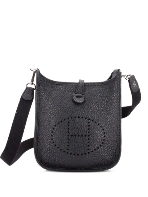 Hermès Pre-Owned Evelyne Bag Gen III Clemence TPM crossbody bag Black C2HAN8CR0YFWDRR8