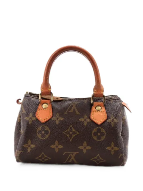 Louis Vuitton Pre-Owned Speedy Mini HL Handbag Monogram Canvas satchel Brown BMVDA4C7APKJLE4S