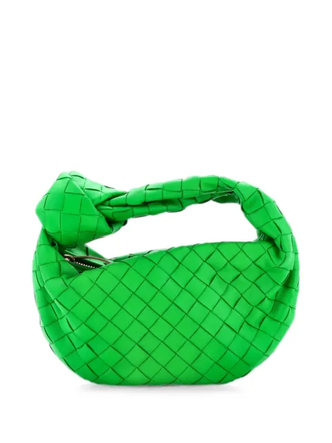 Bottega Veneta Pre-Owned BV Jodie Intrecciato Nappa Mini hobo bag Green YA3SFDBZAM202EU0