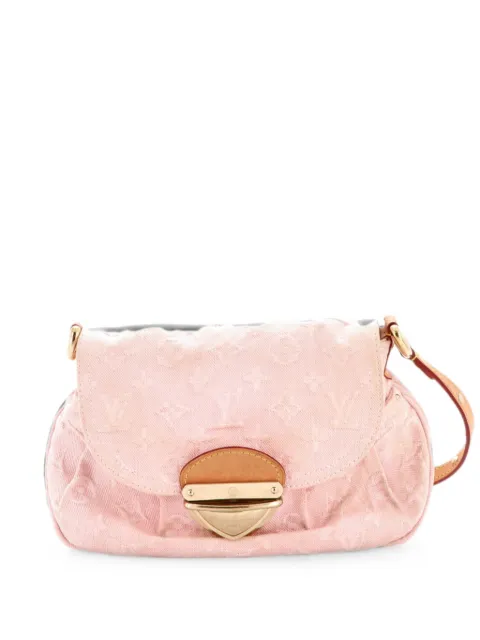 Louis Vuitton Pre-Owned Sunset Handbag LV Remix Monogram Denim clutch bag Pink 2Z1ZOT1CTL66LK24