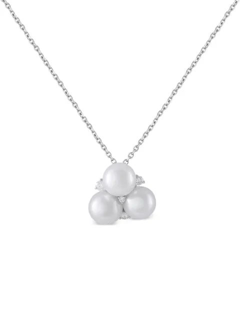 Assael pearl and diamond necklace Silver AS05071526