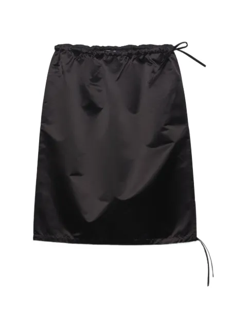 Prada satin skirt Black P10D6SOOO1653