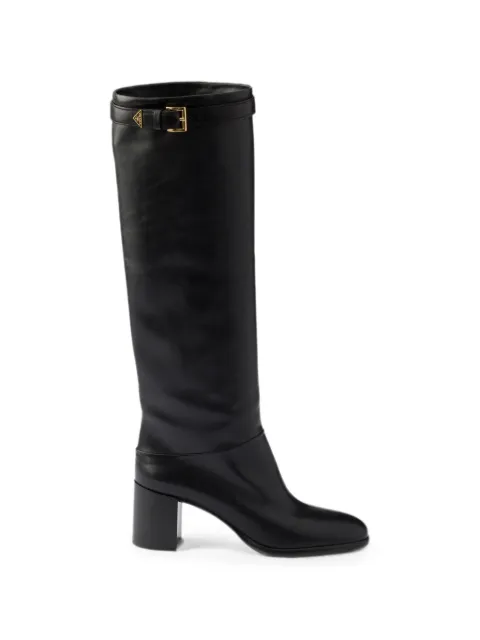 Prada leather boots Black 1W678OF065070