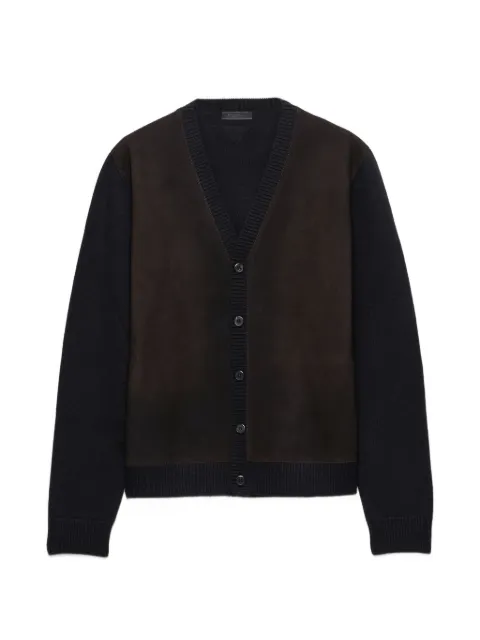 Prada wool cardigan Black UMG475SOOO6004