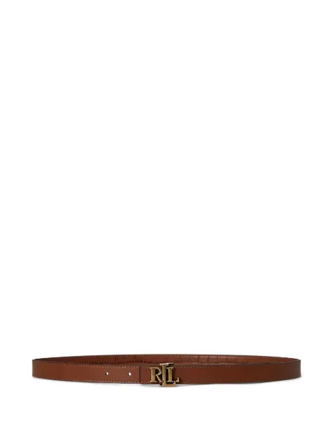 Lauren Ralph Lauren logo-plaque belt Brown 412P15764002