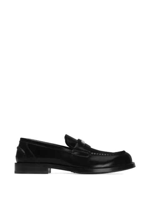 Dolce & Gabbana calfskin loafers Black A30291A0780
