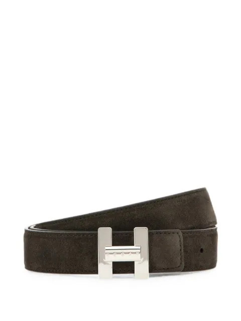 Hogan reversible belt in suede Brown KFWC01E0100VJU