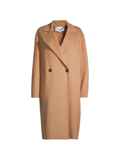 Stella McCartney double-breasted coat Neutrals 6600413GU7652745