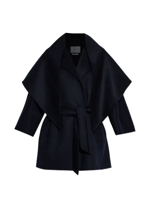 Max Mara Detto belted coat Blue MXMDETTO2621036011