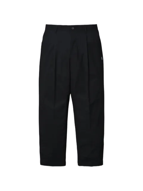 Neighborhood tuck-pleat trousers Black 261ZANHPTM07