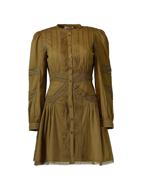 Ulla Johnson Elysia cotton mini dress Green PF260121