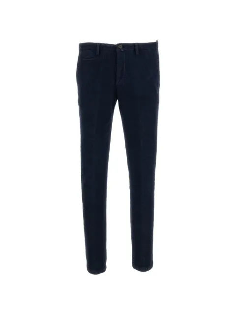 Briglia 1949 corduroy slim-fit trousers Blue BG0540004411