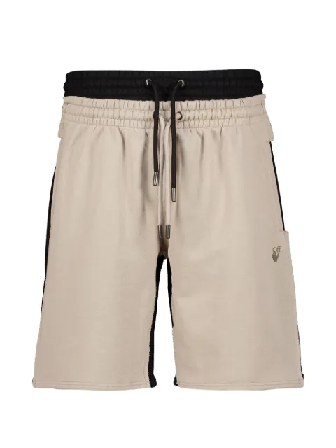 Off-White sweatshorts spices Arrow overlap skate cotton Neutrals 44MCI01CF26F001001
