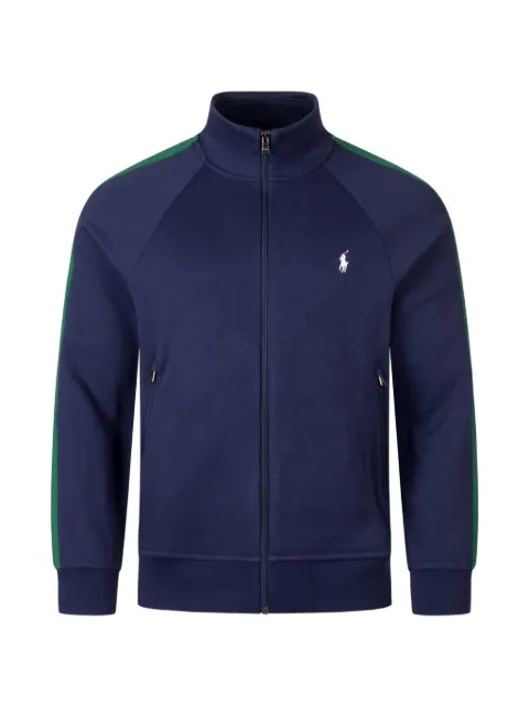 Polo Ralph Lauren logo-embroidered track jacket Blue 710B20430001