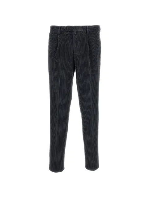 Briglia 1949 pleated corduroy trousers Grey BG2140003270
