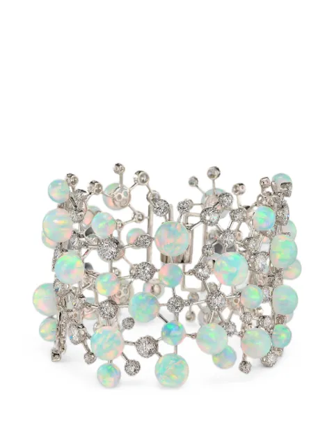 Anabela Chan Constellation lab-grown opal and lab-grown diamond bracelet Silver AC16CC01BSWGWO