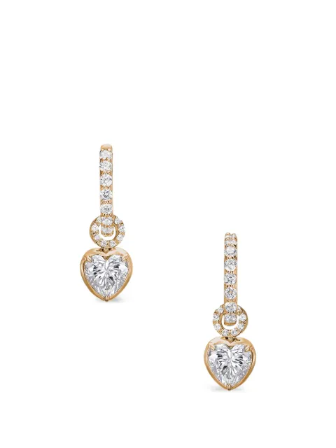 Anabela Chan Petite Heart lab-grown diamond earrings Gold ACDD41ESYGWDS
