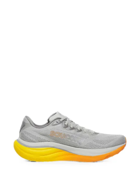 Saucony Ride 19 logo-print panelled sneakers Grey S101566