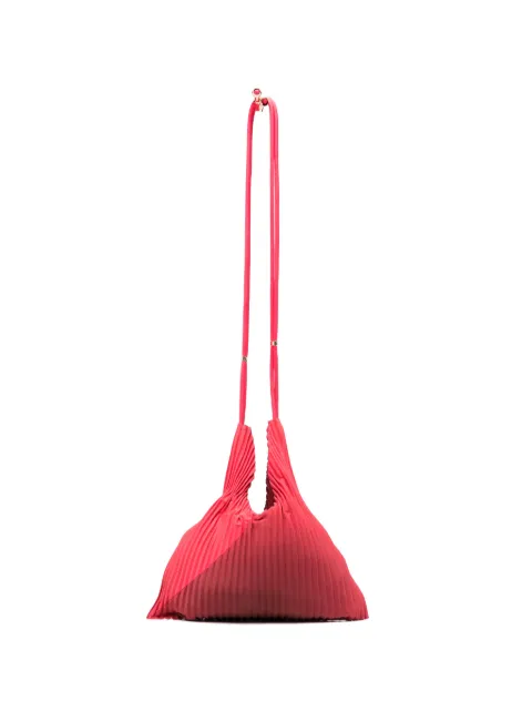 MULTITUDES BAGS plissé-effect Babi shoulder bag Red BABIBAGARTISAN