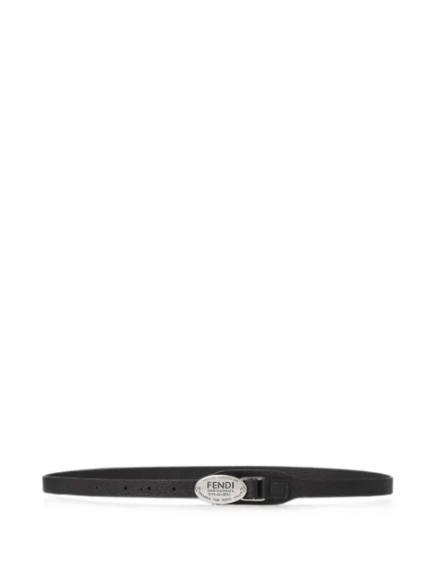 FENDI Selleria Belt Black 7C0570B1IL