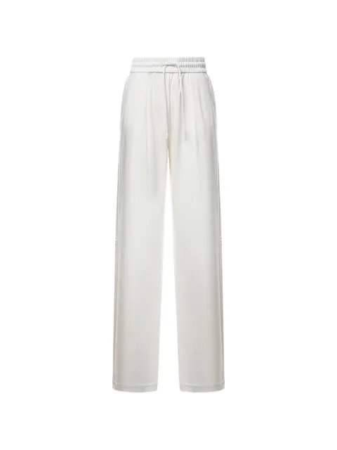 Max Mara drawstring wide-leg track pants Neutrals 2621786121600001