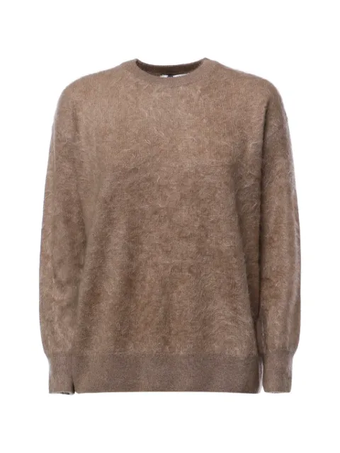 'S Max Mara brushed-knit cashmere sweater Brown 2629366173600001