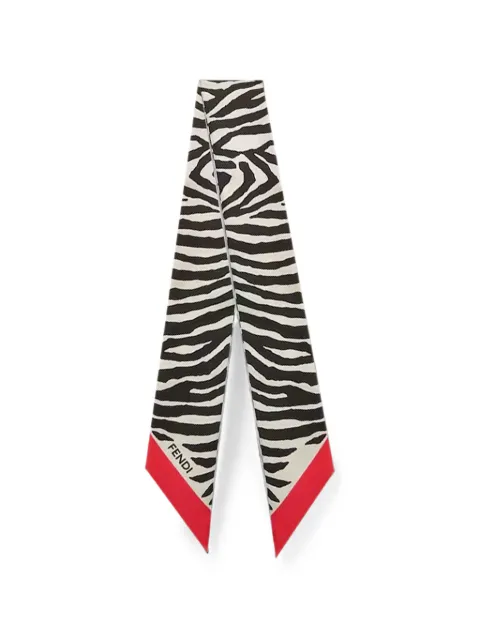 FENDI Wrappy scarf White FXT011B1VP